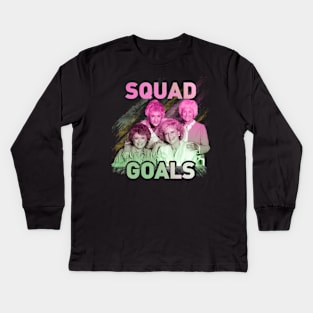 golden girls squad Kids Long Sleeve T-Shirt